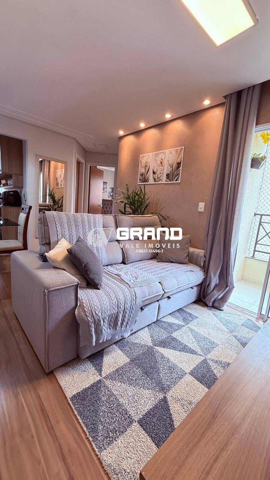 Apartamento, 2 quartos, 53 m² - Foto 1